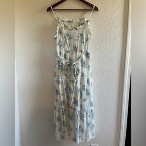 Blue/White floral dress